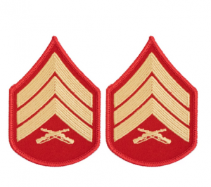 Chevron-USMC Dress Blues Female